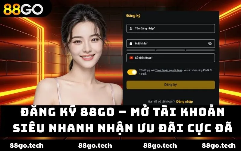 đăng ký 88GO