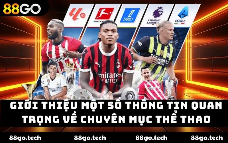 Giới thiệu một số thông tin quan trọng về chuyên mục thể thao Giới thiệu một số thông tin quan trọng về chuyên mục thể thao